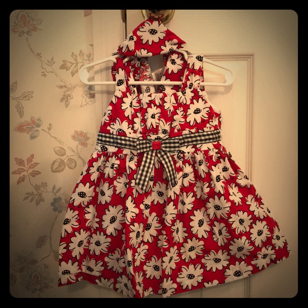 SOLD Toddler Floral Dress